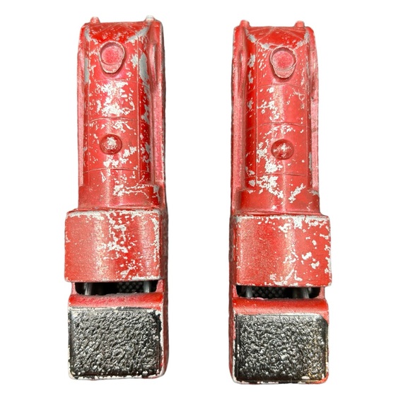 Vintage Crescent Red Train? Lot of 2 Made In England - Picture 9 of 10